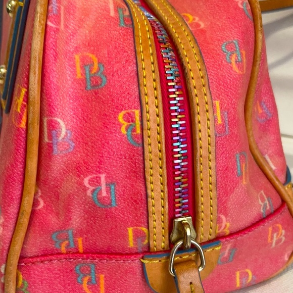 Dooney & Bourke Small Shoulder Bag, Pink&Blue - Picture 5 of 15